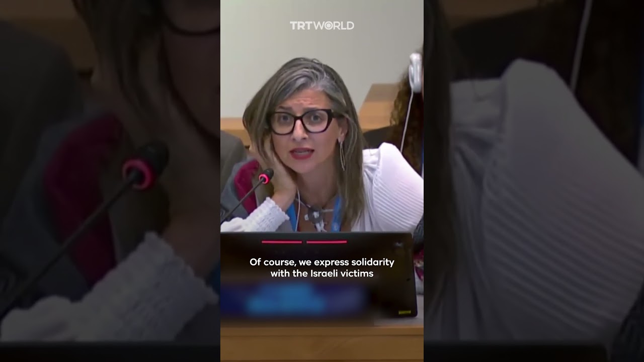 UN Special Rapporteur Francesca Albanese criticises UN's inaction on Gaza