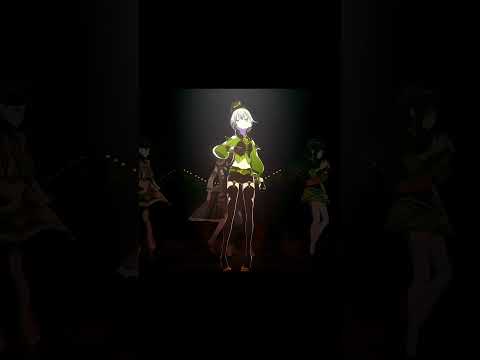 スポットライトを浴びる奇妙な人物