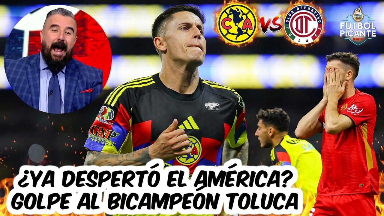 AMÉRICA RESURGE y vence al TOLUCA para METERSE en la LIGUILLA. Álvaro analiza | Futbol Picante