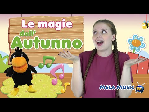 L'autunno con Aurora e Theo - Canzoni per bambini @Mela_Educational