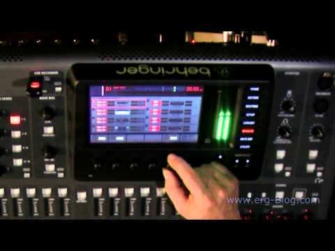 Behringer X32 Review (10) effect/plug-in section overview