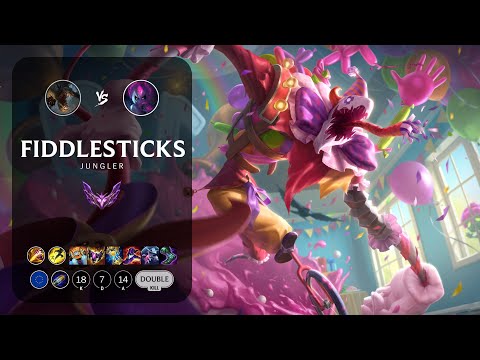 Fiddlesticks Jungle vs Evelynn - EUW Master Patch 12.23