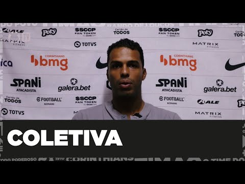 COLETIVA de imprensa - Corinthians 1 x 1 Botafogo-SP - Paulistão 2022