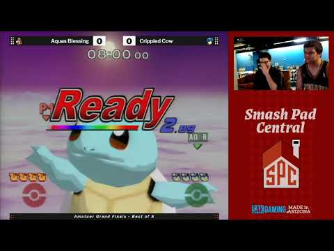 SPC 127 AMA Grand Finals - PEPIS|Aqua (Pichu) vs CrippleCow (Marth)