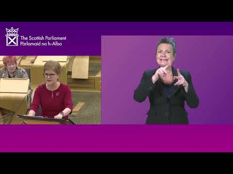 First Minister's Questions (BSL) - 27 October 2022