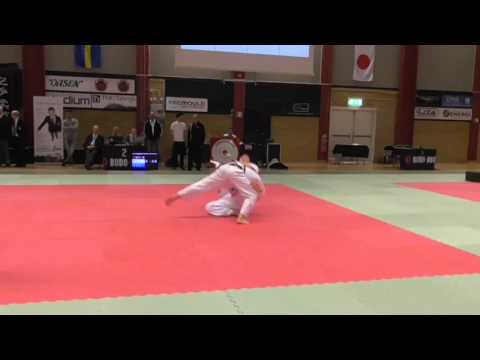 Joakim Jonsson vs Oktay Haydari (Sydcup 2 - 2015 ) H-öppen Final Judo