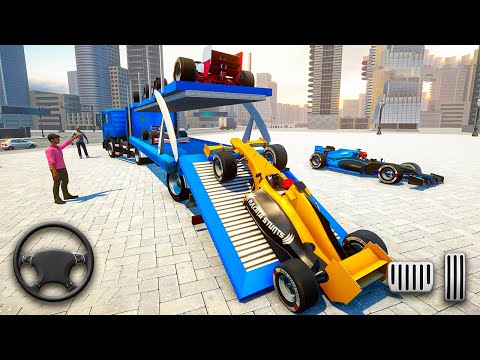 Formula Car Transport Truck: Cruise Ship Simulator - Android Gameplay