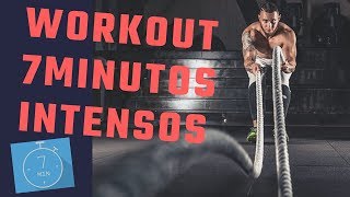 7 minutes workout - Tabata Song - Cardio