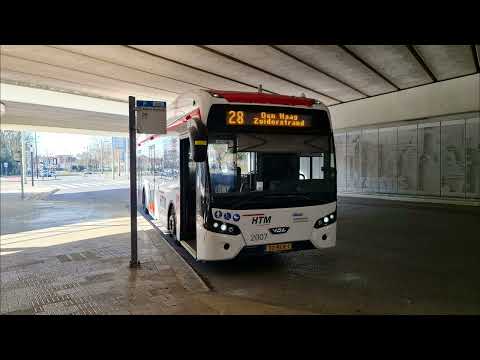 HTM lijn 28: Garage Telexstraat - Voorburg Station - Norfolk | HTM 2007 | 2022
