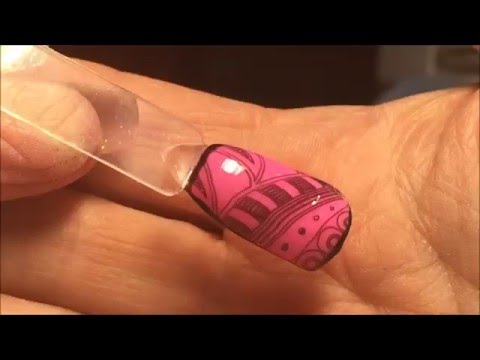 Nail Art Tutorial - stämpla