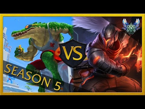 Ranked Commentary #036 - Renekton vs. Yasuo [Mid Lane] [Diamond] [Season 5]