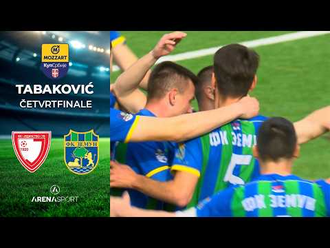 GOLČINA TABAKOVIĆA NA UBU SA 30 METARA | Jedinstvo Ub - Zemun | Kup Srbije | 04. mart 2026.