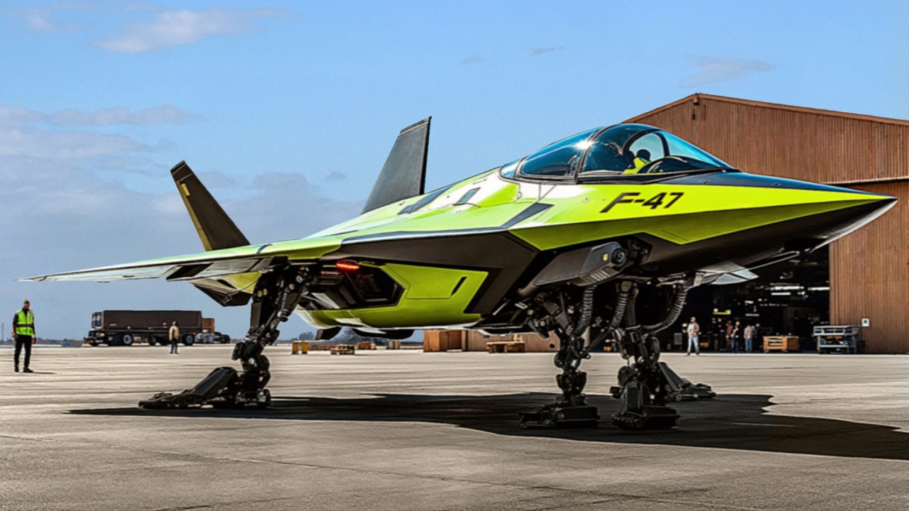 ついに公開：アメリカが第6世代戦闘機 F-47 ストライク/ファイタージェットを発表！