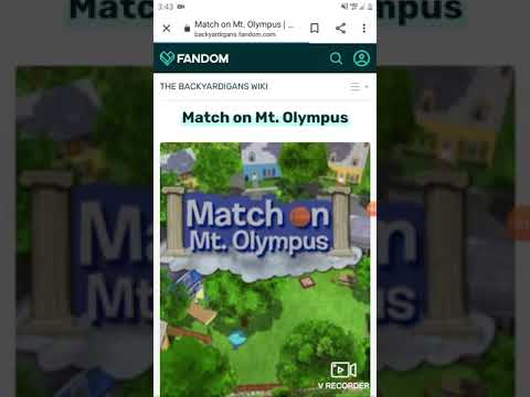 the Backyardigans match on mt Olympus episode 52