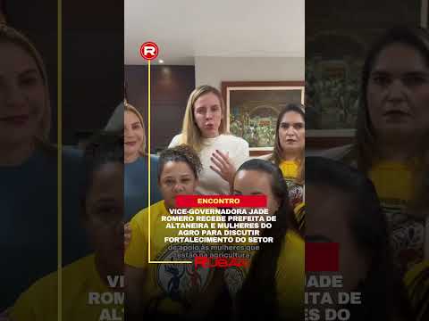 Jade Romero recebe mulheres do agro e prefeita de Altaneira na Vice-Governadoria