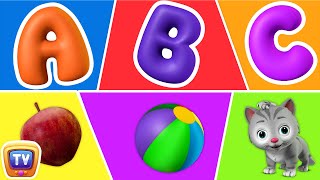 ABC Song Surprise Eggs on the ChuChu Toy Train! 🚂 Learn Alphabet with Baby Taku & Friends | ChuChuTV