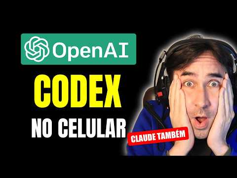 NOVO Codex Direto no Celular Agora para Windows e iOs - Google e Anthropic Também Tem Suas Versões