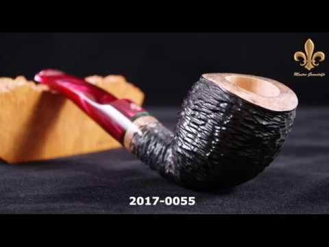 2017-0055 "Cutty" 1/4 bent briar pipe Mastro Grandolfo