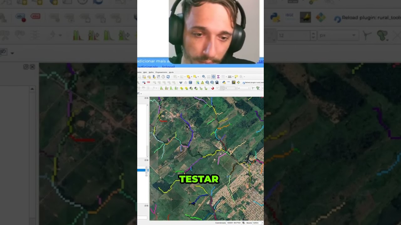 Onde clicar para o exutorio?