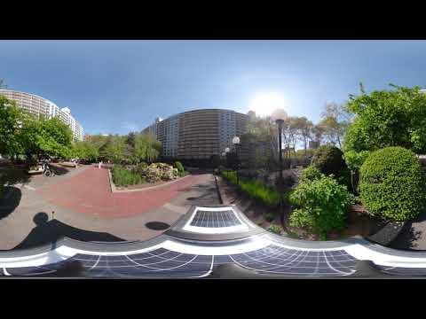 GoPro Fusion 5.6K VR Test Video: In the Garden in NYC