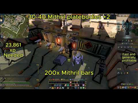 RS3 1-120 Smithing Guide 2025