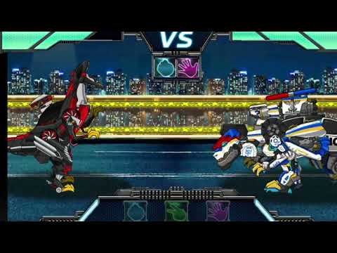 Allosaurus v/s Tyrabo double cops (in rock-paper-scissors battle) @ExpertGaming-bn7ju