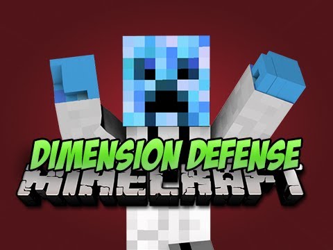 IPocketIsland - Minecraft: DIMENSION DEFENSE! Part 1 - INTO THE NETHER