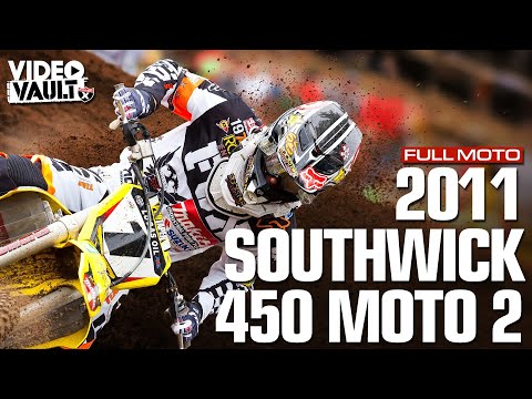 FULL MOTO. Southwick 2011 - Ryan Dungey Misses the Start! Barcia, Brayton, Metcalfe & Villopoto