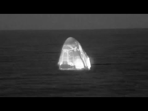 SpaceX Crew-11 splashdown