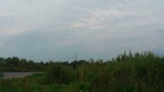 preview picture of video 'Landing aircraft. Russia, Pskov.'