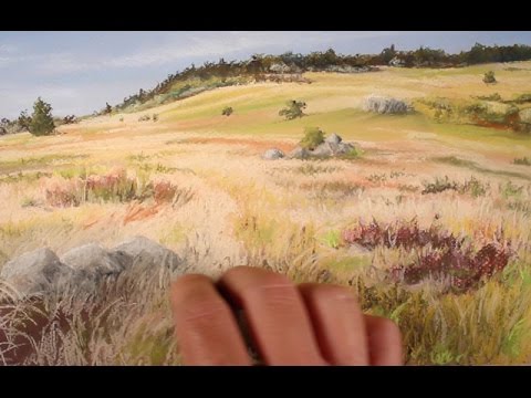 Landscape Painting with Pastels