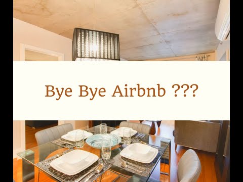 Bye bye Airbnb???