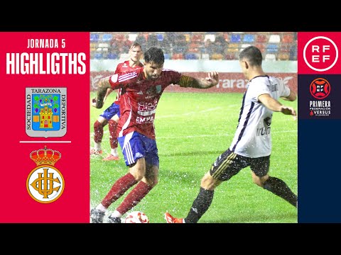 Resumen #PrimeraFederación | SD Tarazona 0-0 Real Unión Club | Jornada 5 | Temporada 2024/25