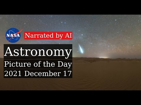 APOD: 2021-12-17 - Geminid of the North (Narrated by Brian)