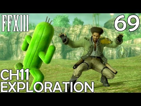 Final Fantasy XIII PC Walkthrough Part 69 - Cactuar Chaos & Ochu (Ch11 Exploration)