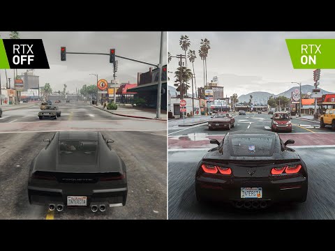 GTA 5 2013 vs 2022 - RTX OFF vs ON Graphics Comparison RAW Gameplay [XBOX 360 vs Gaming PC]