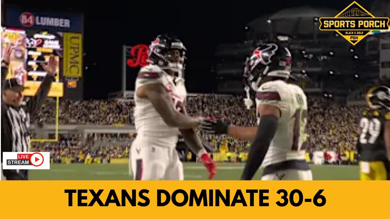 STEELERS TEXANS POST GAME SHOW
