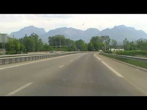 Chambery Airport to A41-43 Autoroutes