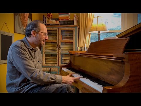 Brian Marsella on his piano