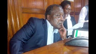 Cyrus Jirongo fights to leave police cell - VIDEO