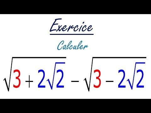 Calcul sur les racines carrées