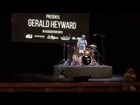 Gerald Heyward - Playing Over The Bar Line - The UK Drum Show 2017!
