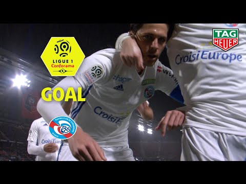 Goal Jonas MARTIN (51' pen) / Stade Rennais FC - RC Strasbourg Alsace (1-4) (SRFC-RCSA) / 2018-19