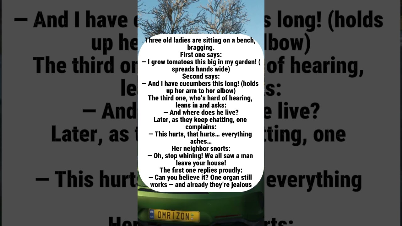 Old Ladies' Secrets#funny #joke #humor