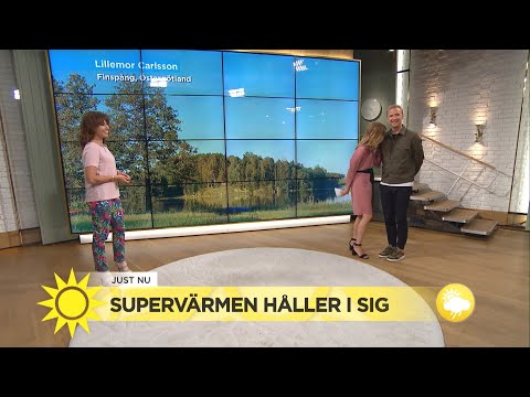 Står du på pricken, Jesper? Här bryter Jenny ihop i fnissattack - Nyhetsmorgon (TV4)