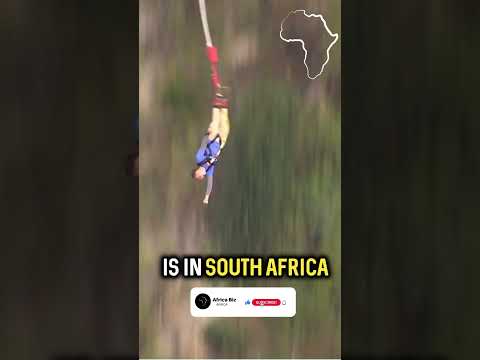 South Africa's Record-Breaking Bungee Jump - Ultimate Thrill Seeker's Paradise