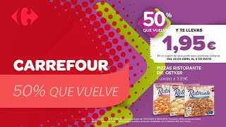 Carrefour 50QV Pizzas anuncio