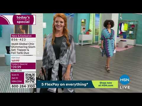 HSN | IMAN Global Chic Fashions Sale 03.30.2024 - 12 PM