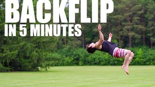 Learn How to Backflip in 5 Minutes  ASAP