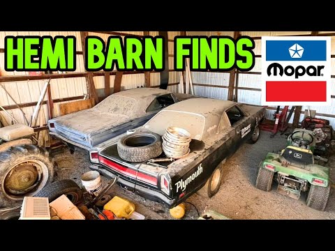 Pennsylvania's Best MOPAR Barn Finds! HEMI Road Runner, Superbird, R/T Coronet, AAR 'Cuda